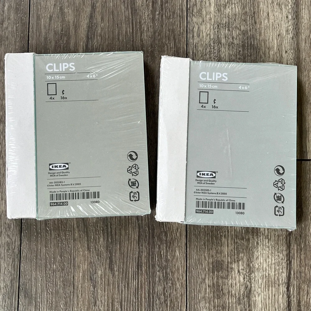 IKEA CLIPS 8 Total Frameless 10X15cm 4x6